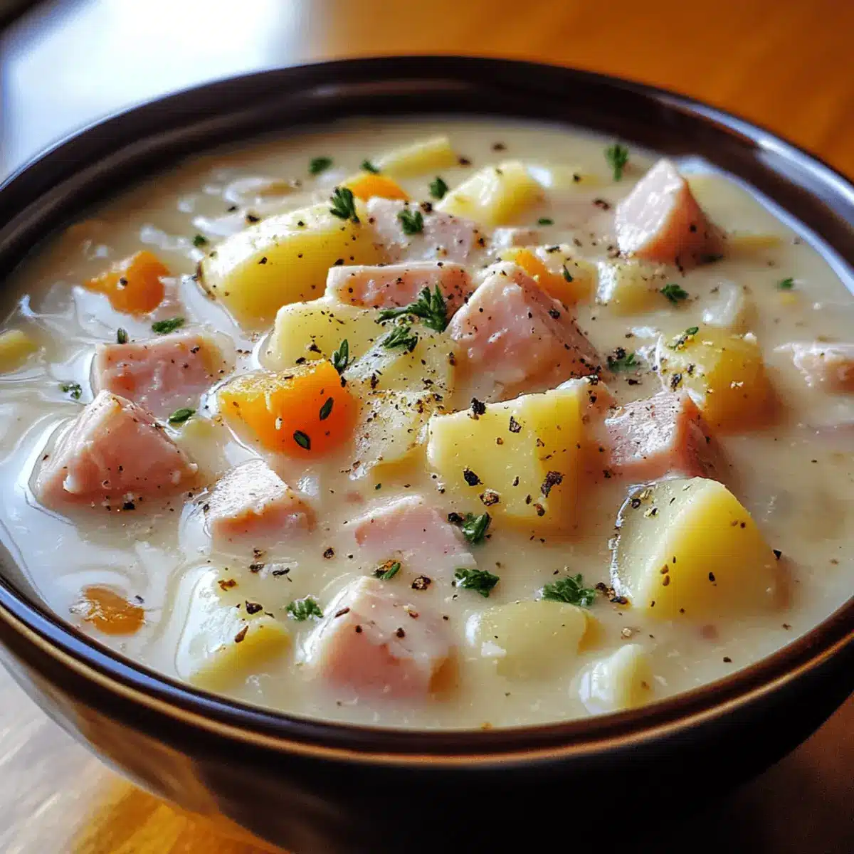 Easy One-Pot Potato Ham Chowder: Perfect for Leftovers